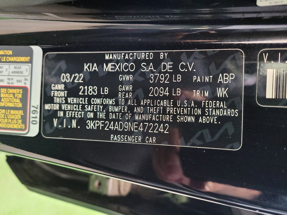 Used 2022 Kia Forte LXS w/ LXS Technology Package image 33