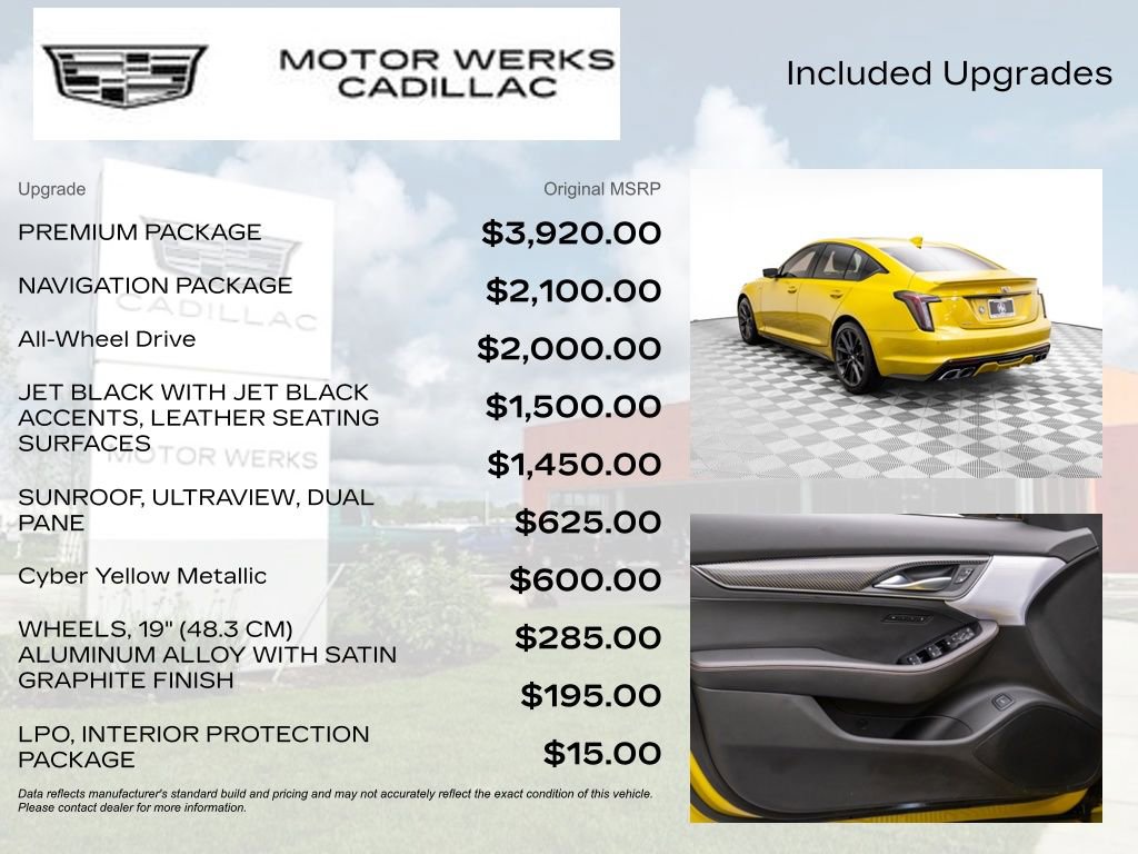 Certified 2024 Cadillac CT5 V w/ Premium Package image 9