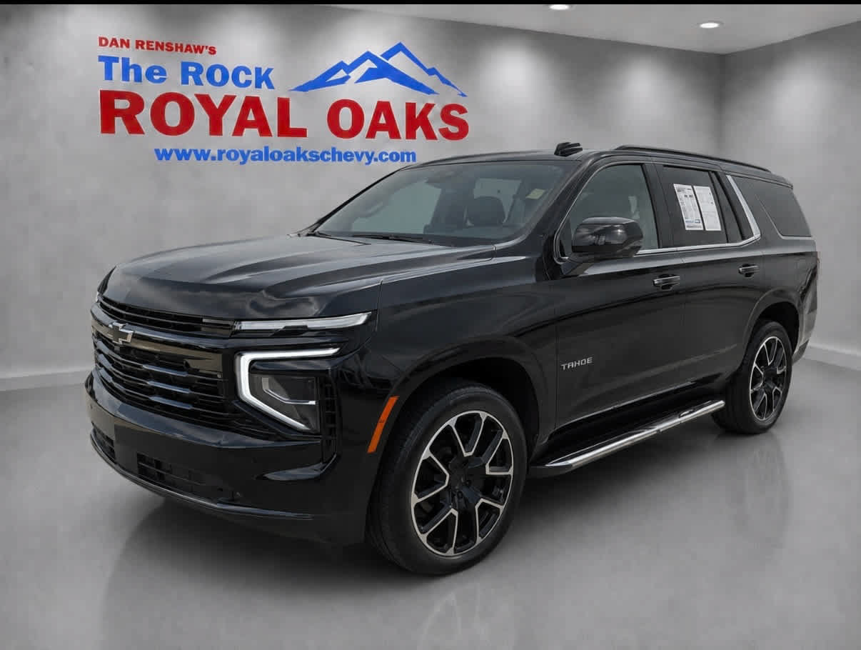 Used 2025 Chevrolet Tahoe RST w/ RST Capability Package AWD/4WD image 1
