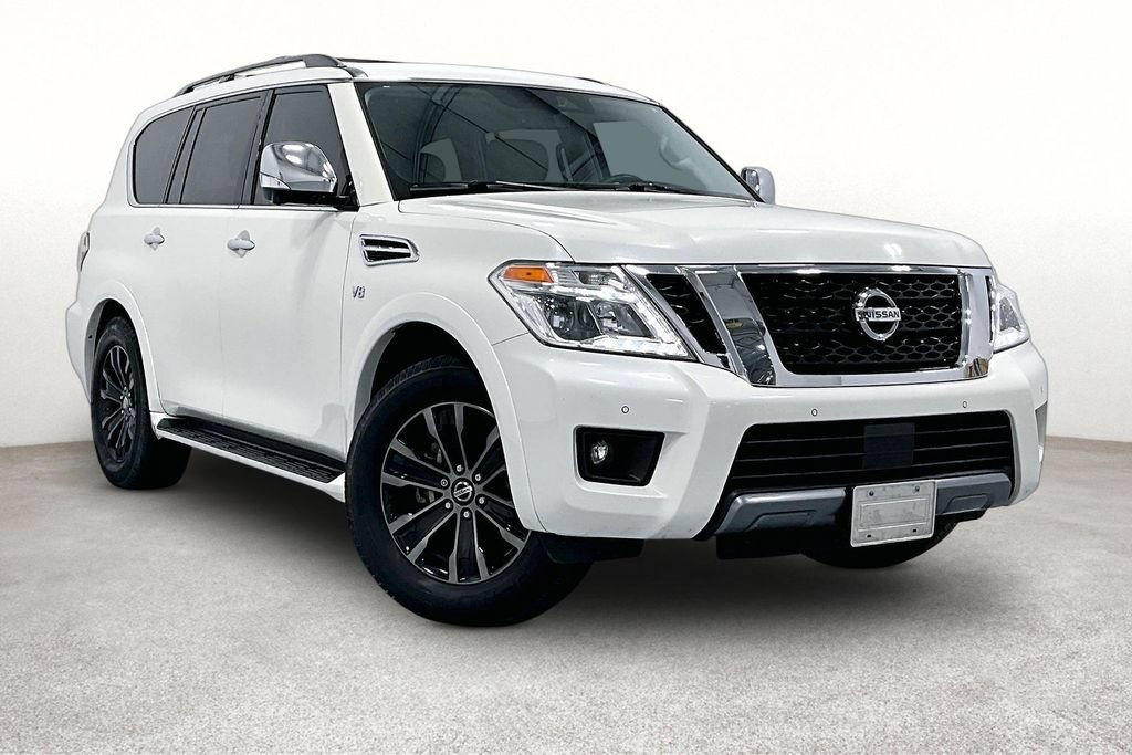 Used 2019 Nissan Armada Platinum w/ Captain's Chairs Package RWD image 1