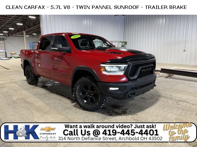 Used 2021 RAM 1500 Rebel w/ Alpine Leather & Sound Group image 1