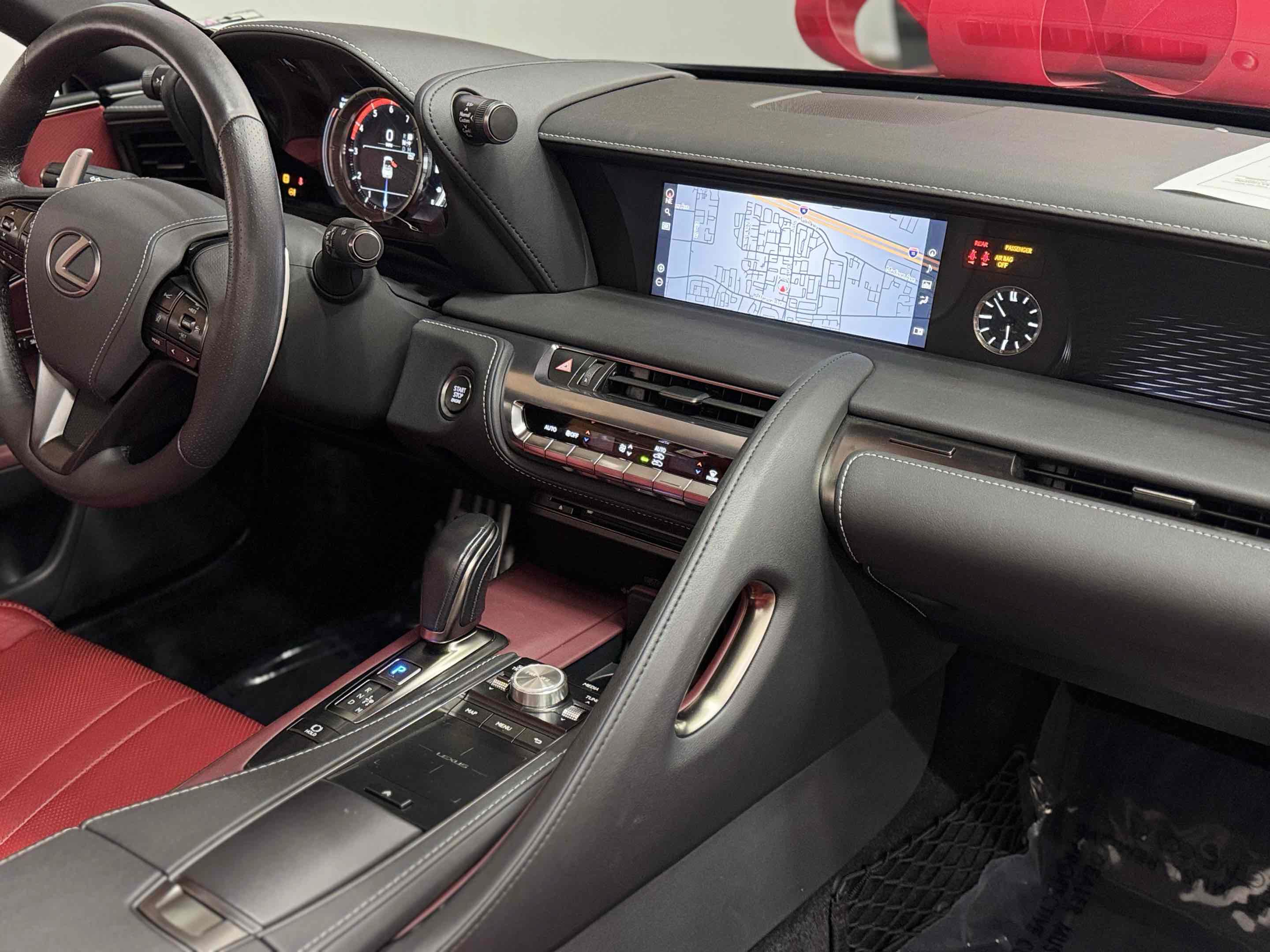 Used 2021 Lexus LC 500 Convertible w/ Touring Package RWD image 34