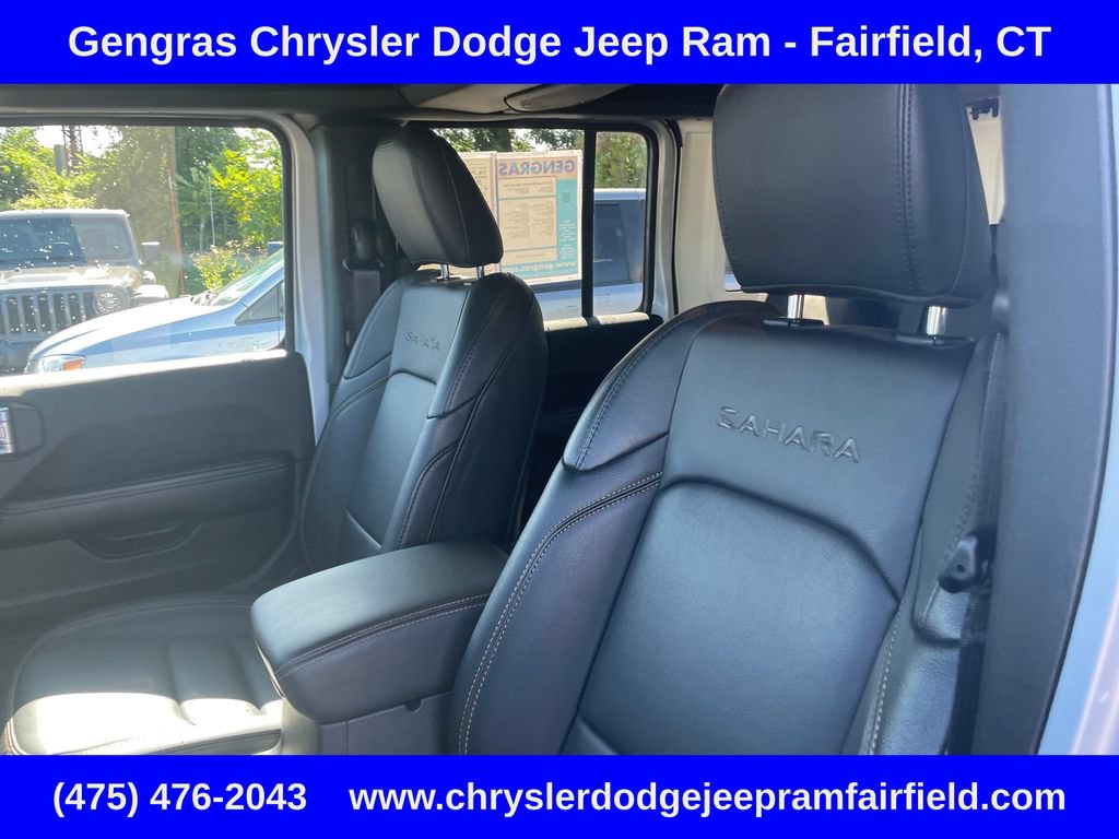 Certified 2024 Jeep Wrangler Unlimited Sahara w/ Technology Group AWD/4WD image 47