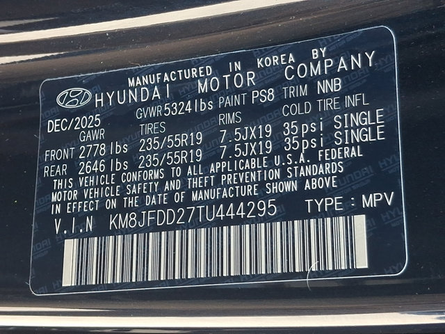 Certified 2026 Hyundai Tucson Limited AWD/4WD image 27