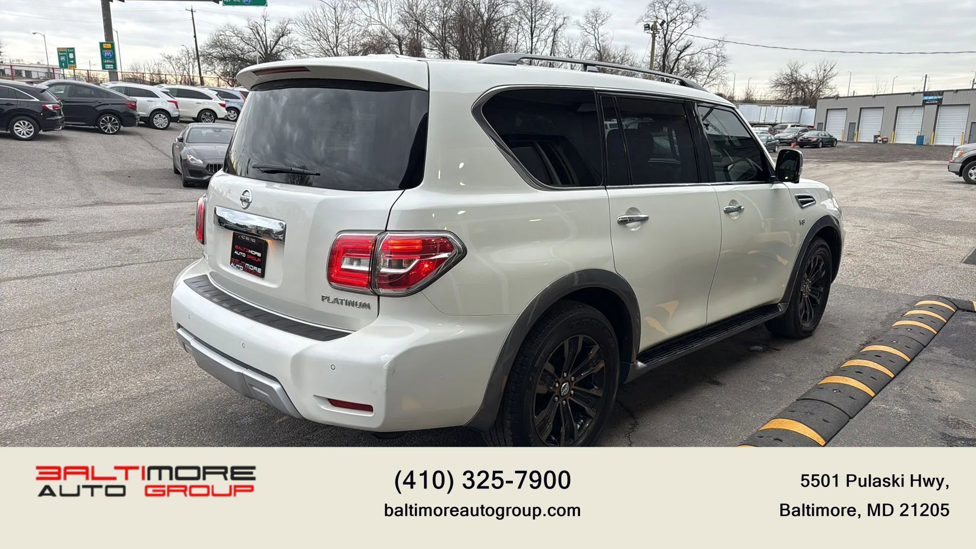 Used 2017 Nissan Armada Platinum w/ Captain Seat Package image 4