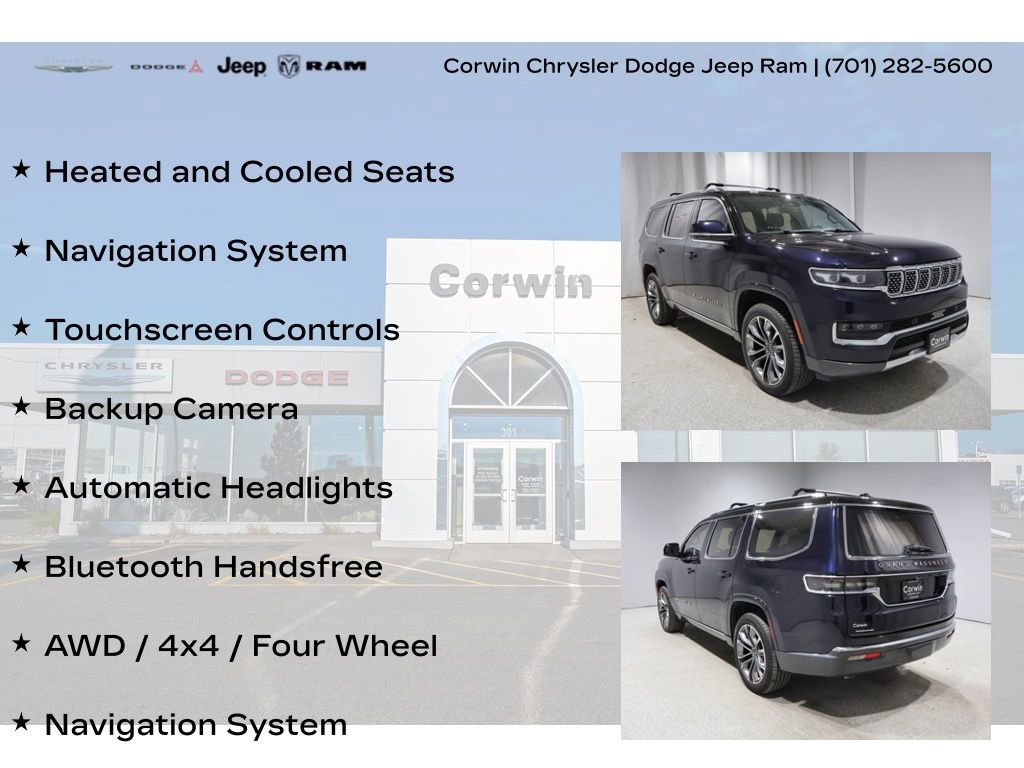 Used 2022 Jeep Grand Wagoneer Series III AWD/4WD image 8