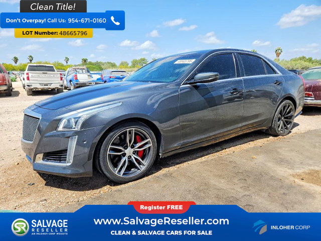 Used 2017 Cadillac CTS Vsport RWD image 1