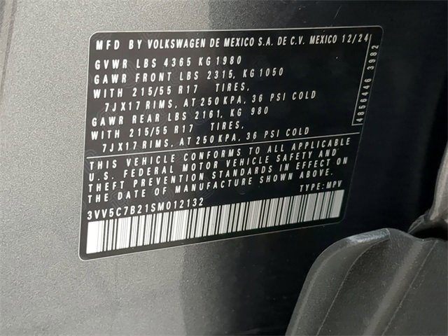 Certified 2025 Volkswagen Taos S image 32