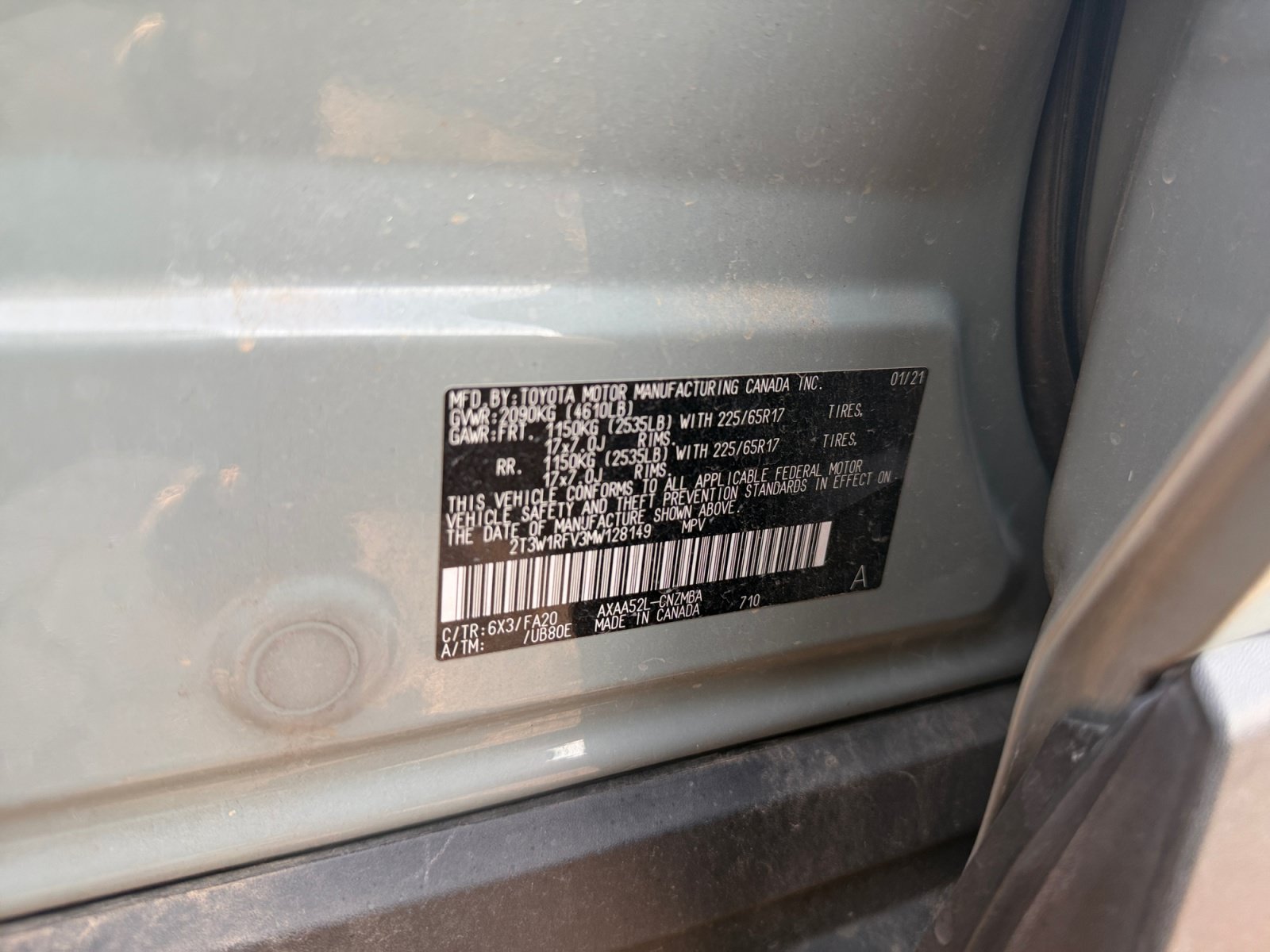 Used 2021 Toyota RAV4 XLE w/ Convenience Package FWD image 34