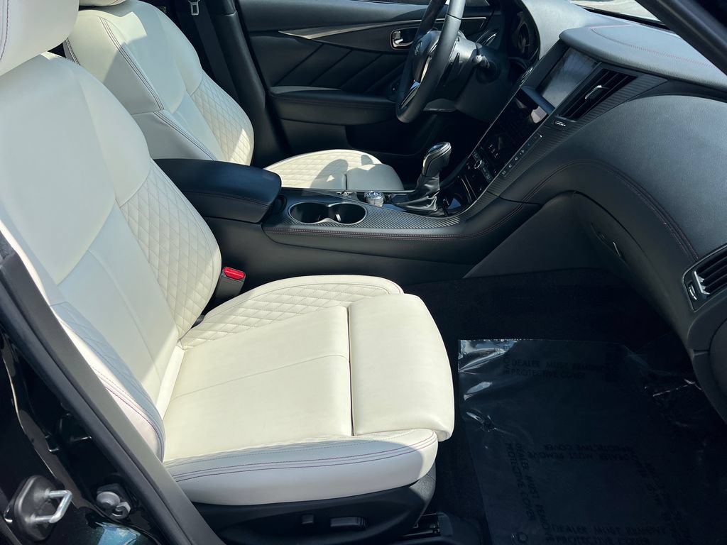 Used 2023 INFINITI Q50 Red Sport 400 w/ Black Opal Edition RWD image 13