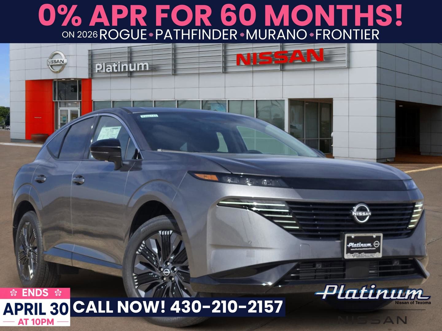 New 2026 Nissan Murano Platinum w/ Cargo Package AWD/4WD image 1
