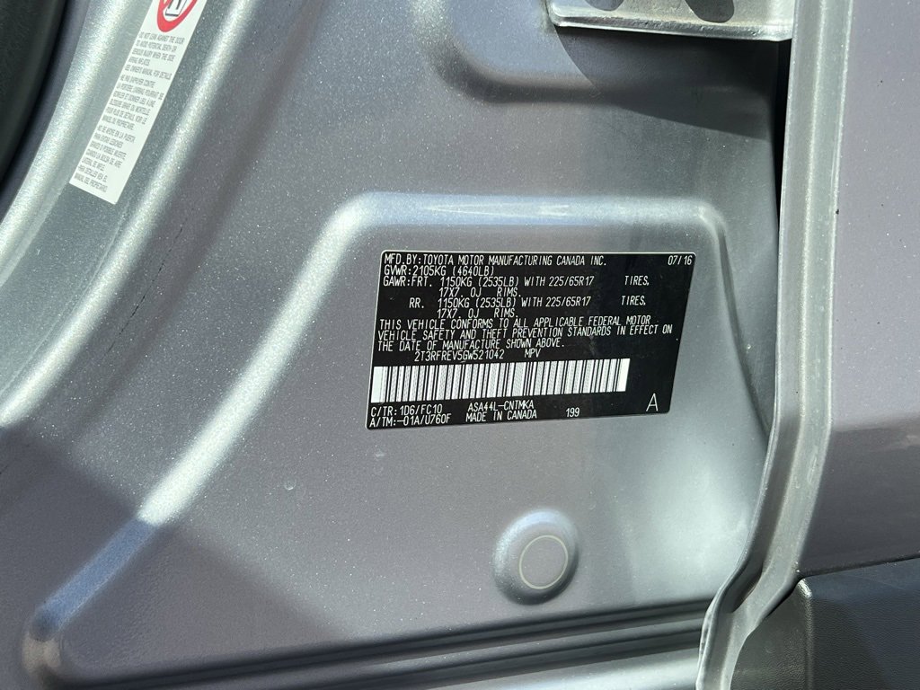 Used 2016 Toyota RAV4 XLE image 14