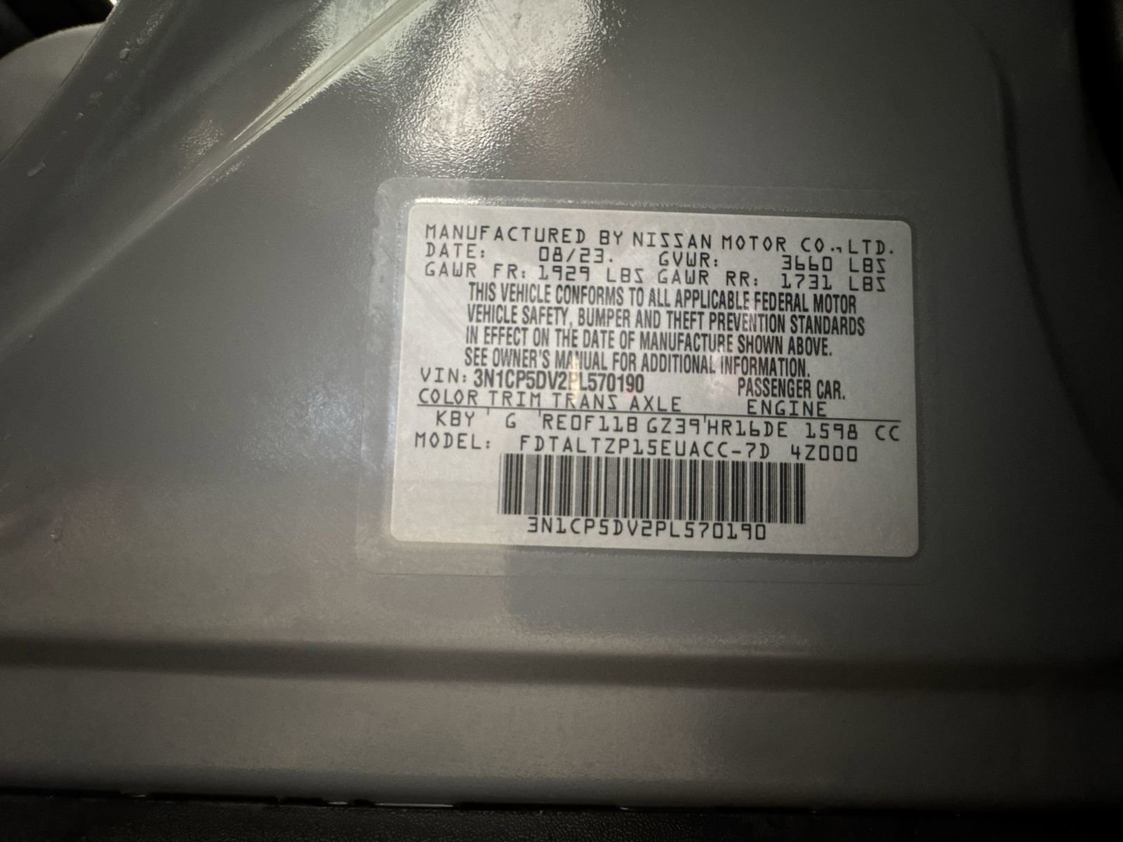 Used 2023 Nissan Kicks SR w/ SR Premium Package image 41