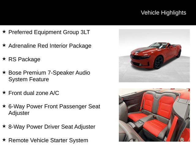 Certified 2024 Chevrolet Camaro LT w/ RS Package RWD image 27