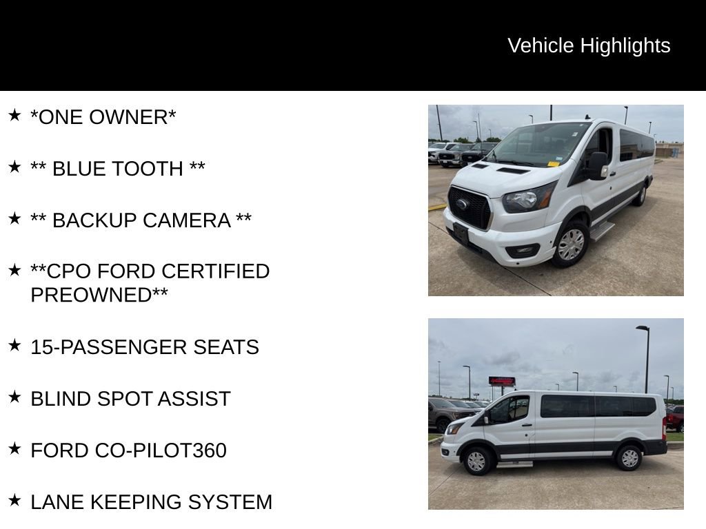 Used 2024 Ford Transit 350 XLT RWD image 4