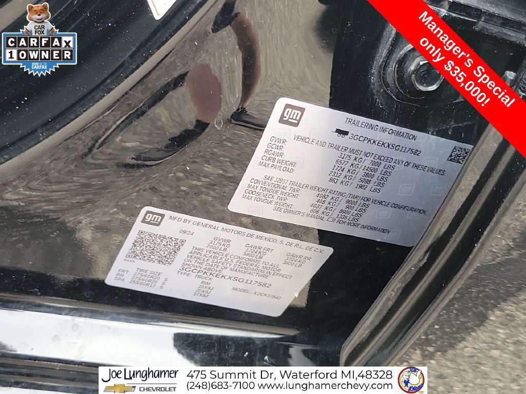 Certified 2025 Chevrolet Silverado 1500 LT AWD/4WD image 35
