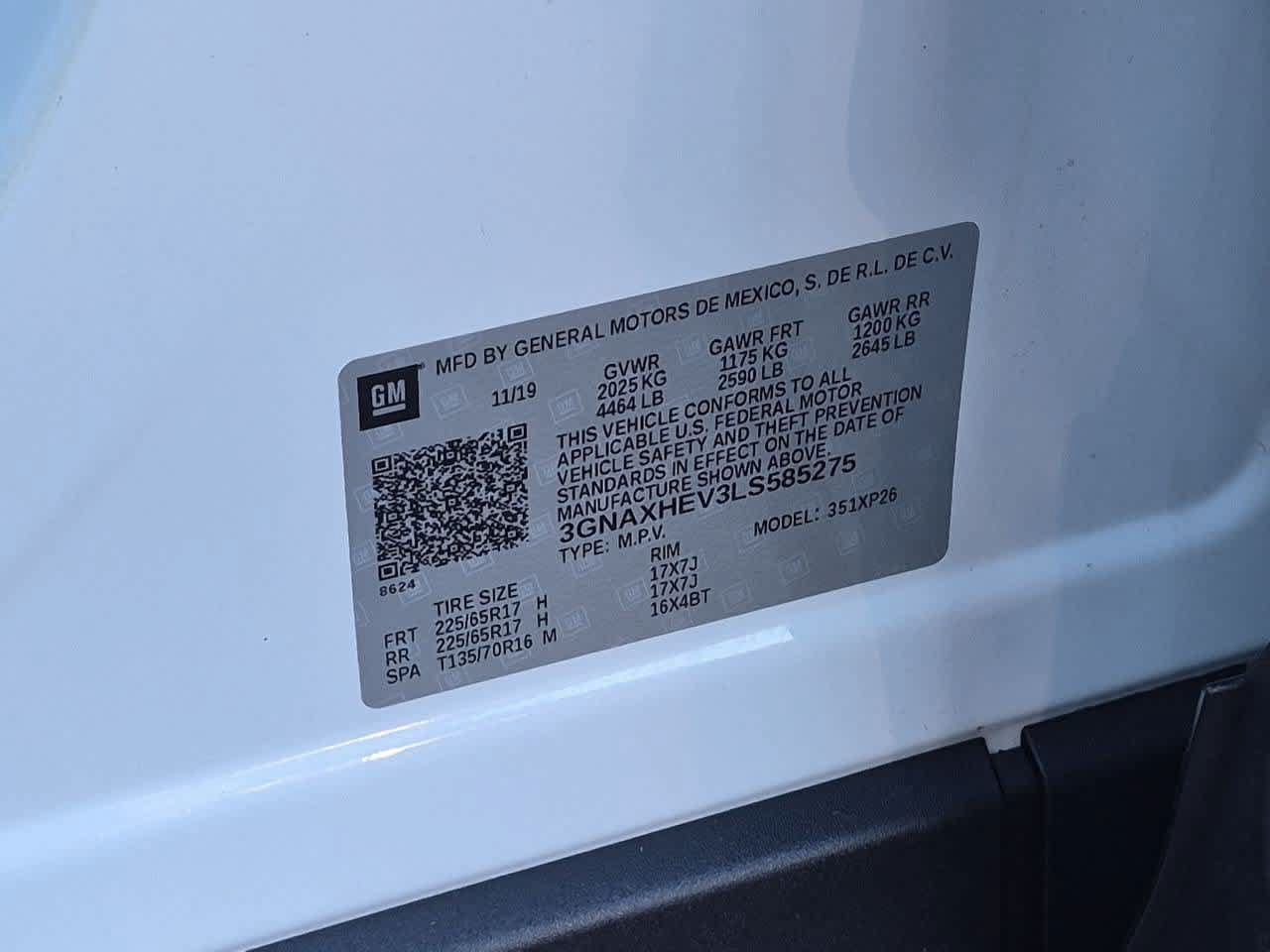 Used 2020 Chevrolet Equinox LS FWD image 34