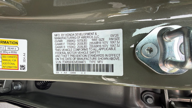 New 2027 Honda CR-V TrailSport image 35