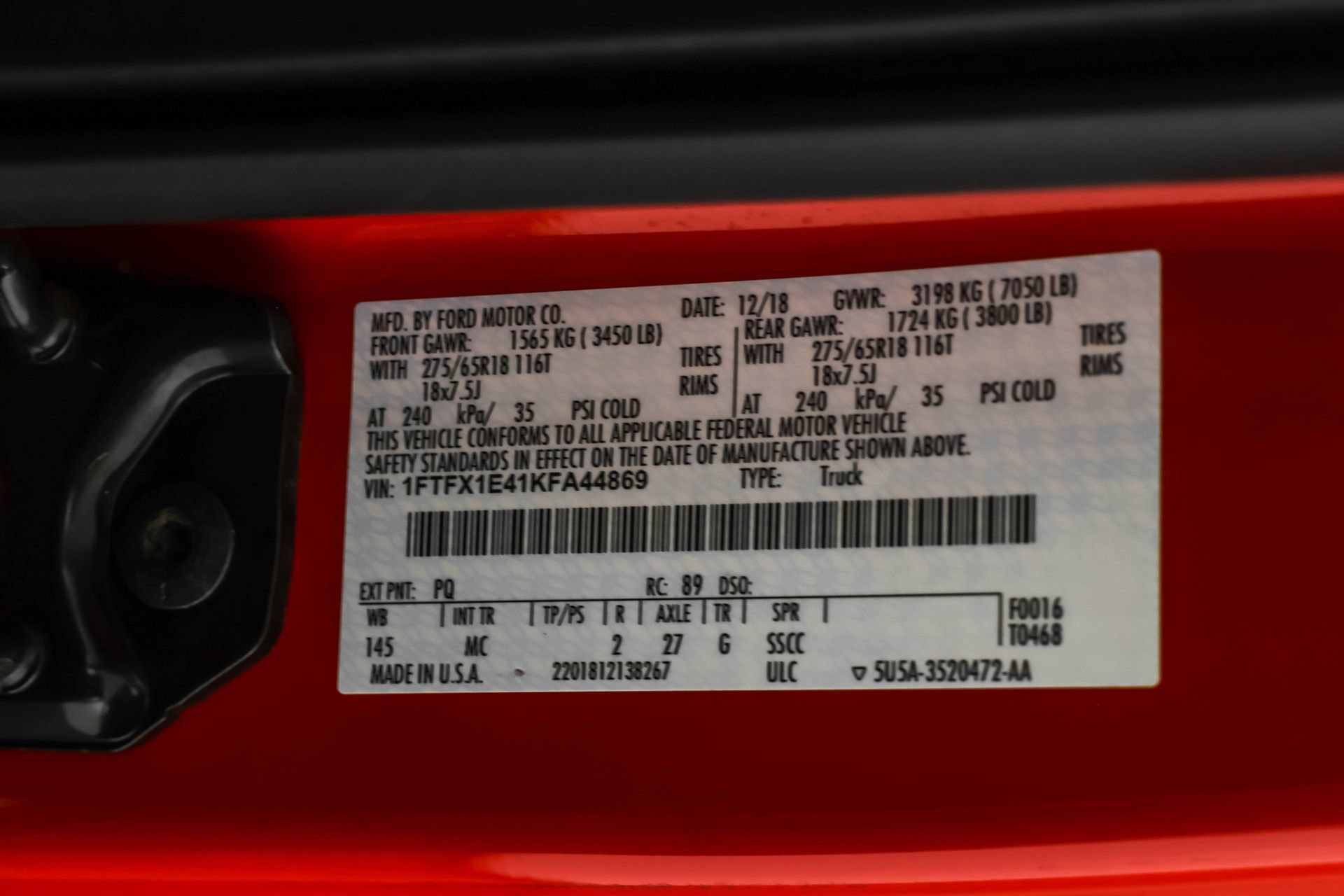 Used 2019 Ford F150 XLT w/ Equipment Group 302A Luxury AWD/4WD image 47