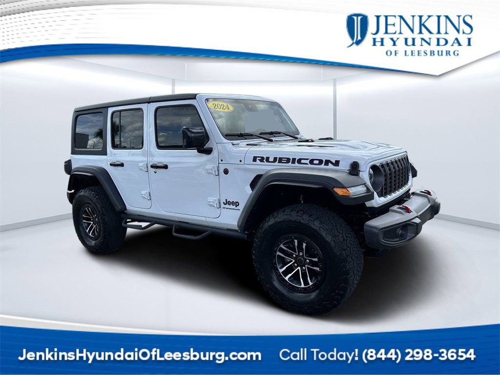Used 2024 Jeep Wrangler Unlimited Rubicon w/ XTREMEE 35" Tire Package
