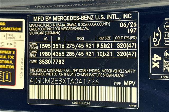 New 2026 Mercedes-Benz EQS 400 4MATIC SUV image 29