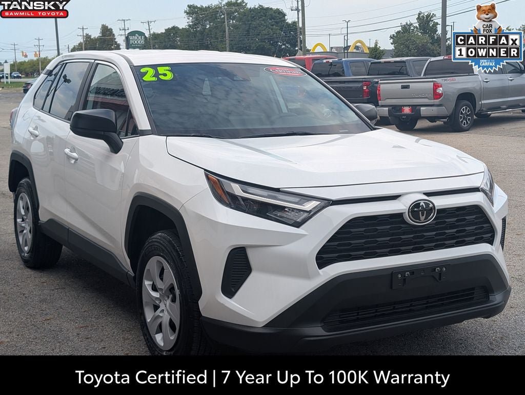 Certified 2025 Toyota RAV4 LE