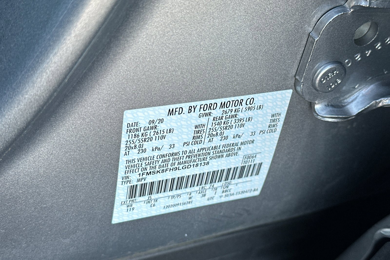 Used 2020 Ford Explorer Limited w/ Class III Trailer Tow Package image 37