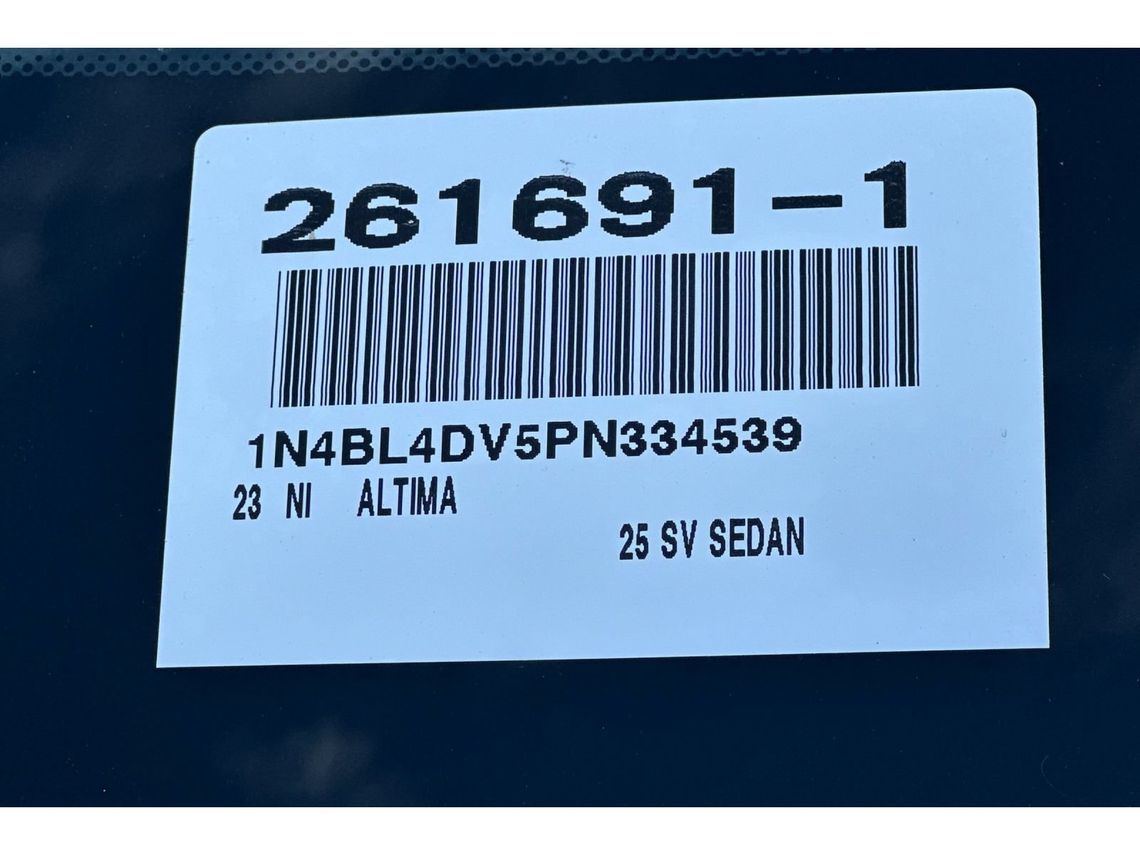 Used 2023 Nissan Altima 2.5 SV FWD image 55