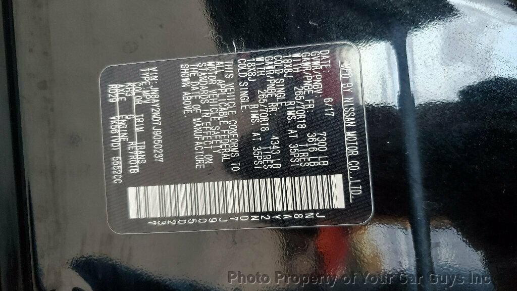 Used 2018 Nissan Armada SV w/ Driver Package RWD image 29