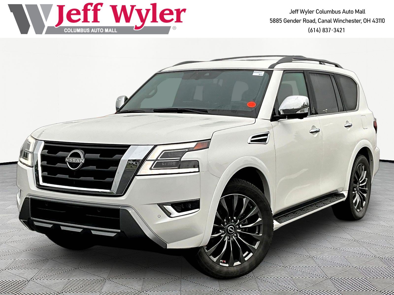 Used 2024 Nissan Armada Platinum w/ Captain's Chairs Package AWD/4WD video 1