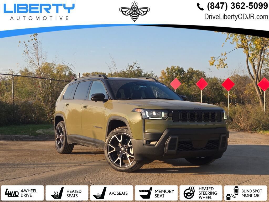 New 2027 Jeep Cherokee Overland w/ Advanced Pro Tech Group AWD/4WD 360° Tour