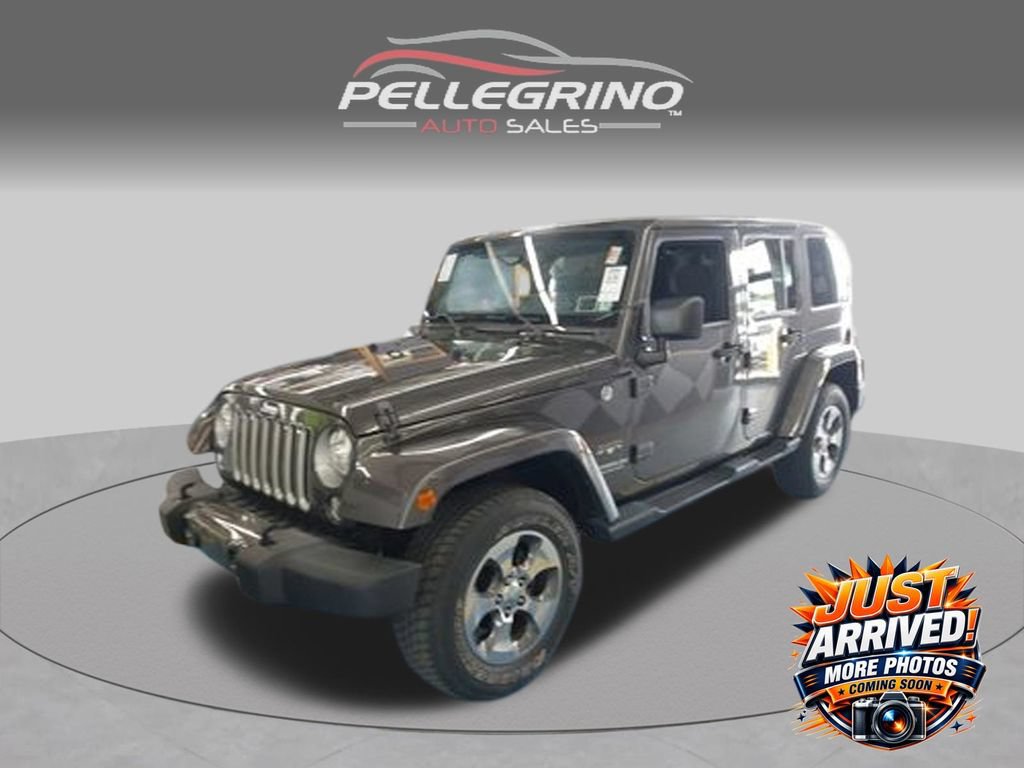 Used 2017 Jeep Wrangler Unlimited Sahara w/ Connectivity Group AWD/4WD image 1