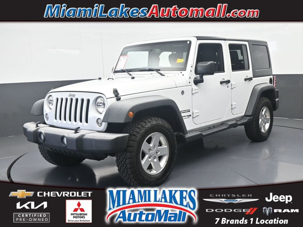 Used 2018 Jeep Wrangler Unlimited Sport S