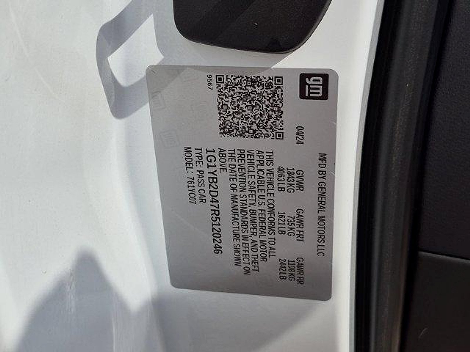 Certified 2024 Chevrolet Corvette Stingray Preferred Cpe w/ Z51 Performance Package RWD image 30
