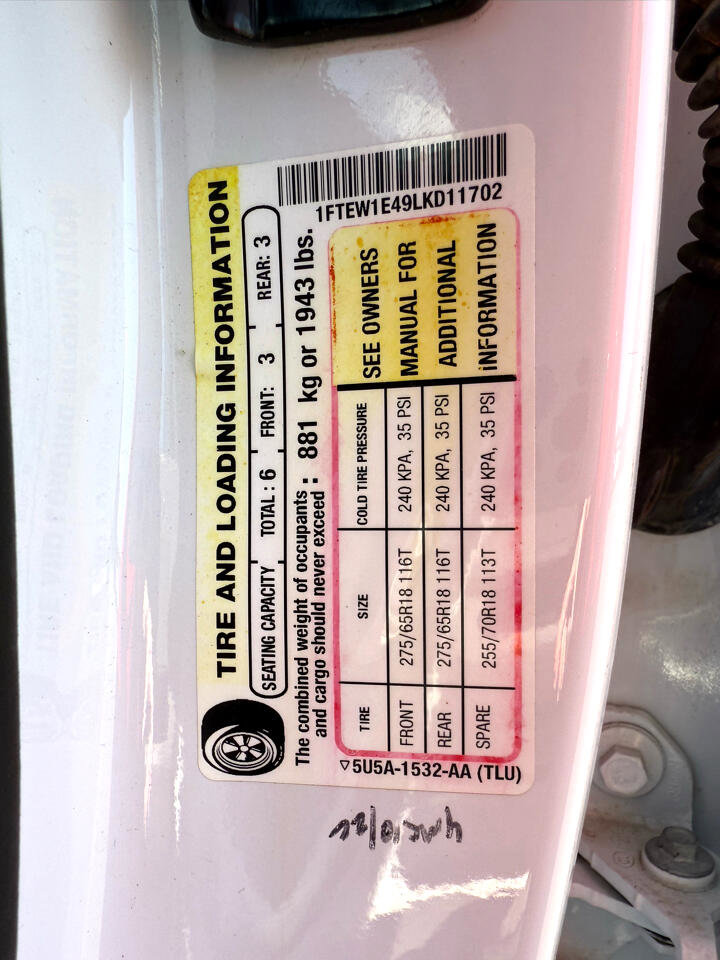 Used 2020 Ford F150 XLT w/ Equipment Group 302A Luxury image 44