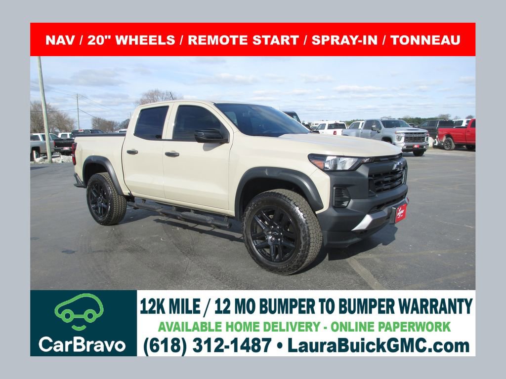 Used 2024 Chevrolet Colorado Trail Boss w/ Advanced Trailering Package