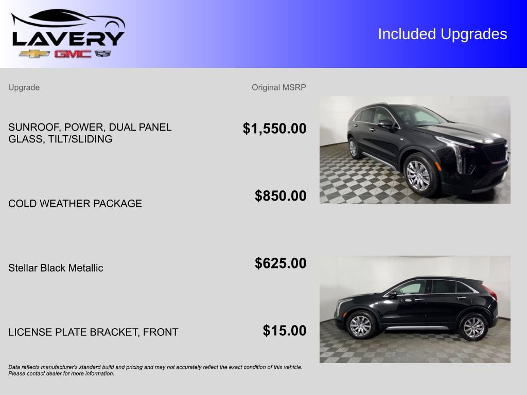 Certified 2023 Cadillac XT4 Premium Luxury w/ Cold Weather Package image 7