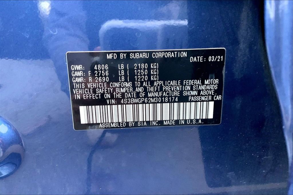 Used 2021 Subaru Legacy Touring XT image 14