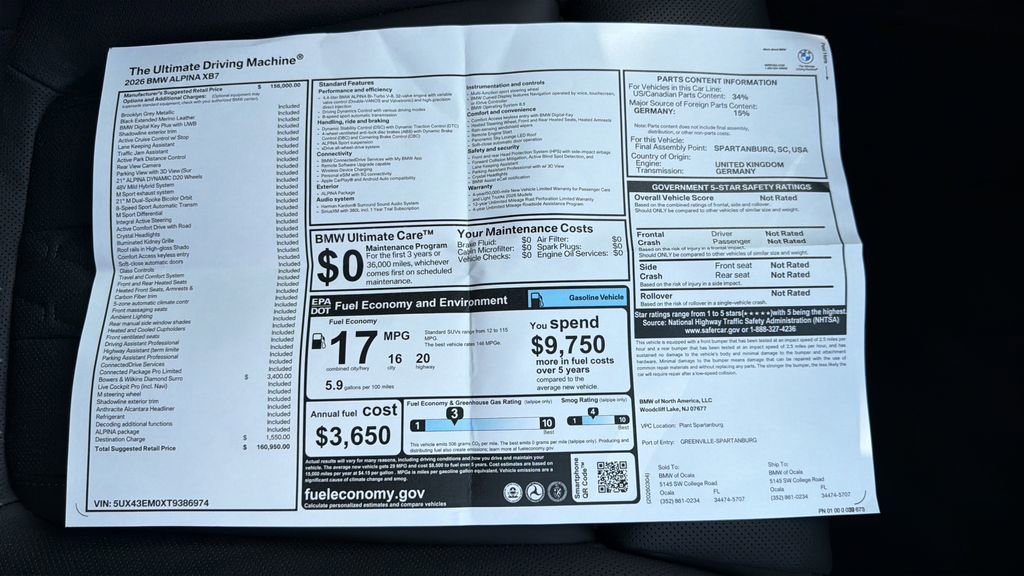 New 2026 BMW ALPINA XB7 image 27