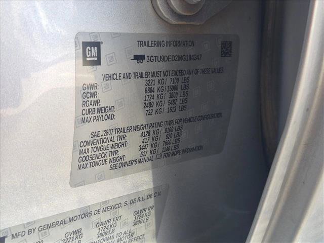 Used 2021 GMC Sierra 1500 SLT AWD/4WD image 24