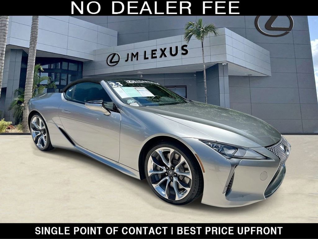 Certified 2023 Lexus LC 500 Convertible w/ Touring Package