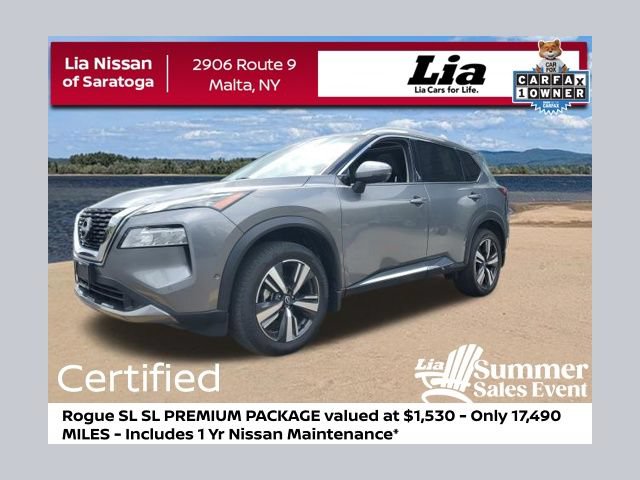 Certified 2023 Nissan Rogue SL w/ SL Premium Package