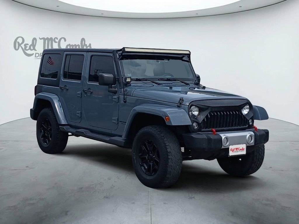 Used 2015 Jeep Wrangler Unlimited Sahara w/ Connectivity Group AWD/4WD image 9