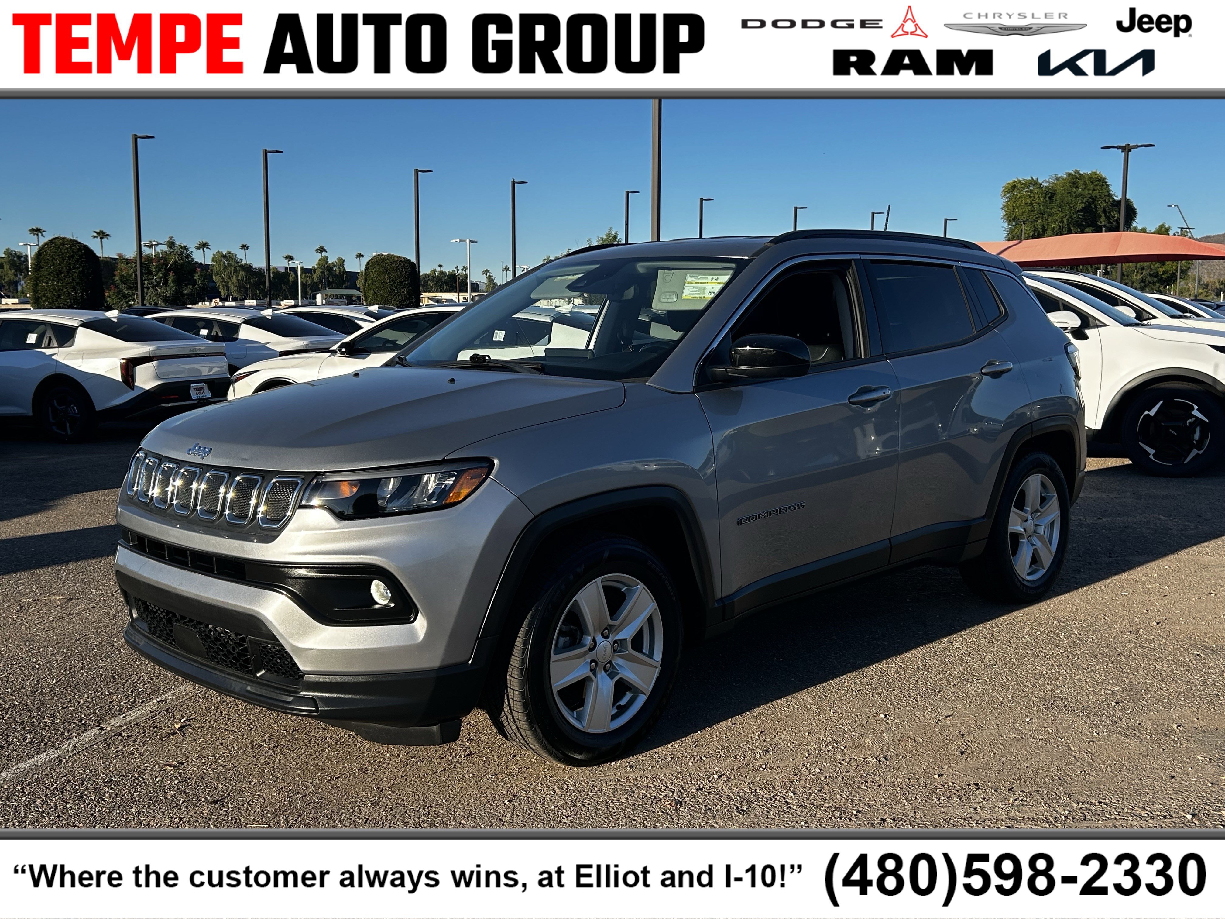 Certified 2022 Jeep Compass Latitude w/ Convenience Group