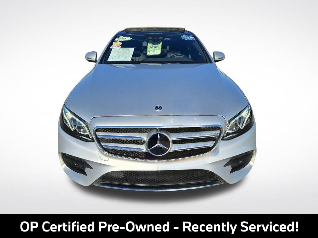 Used 2020 Mercedes-Benz E 450 4MATIC Sedan w/ Driver Assistance Package image 2