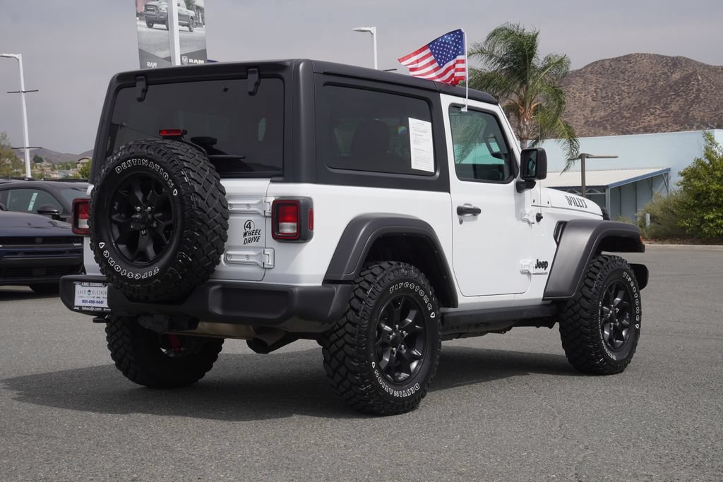 Certified 2022 Jeep Wrangler Sport AWD/4WD image 4
