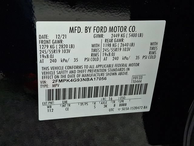 Used 2022 Ford Edge SE w/ Black Appearance Package AWD/4WD image 27