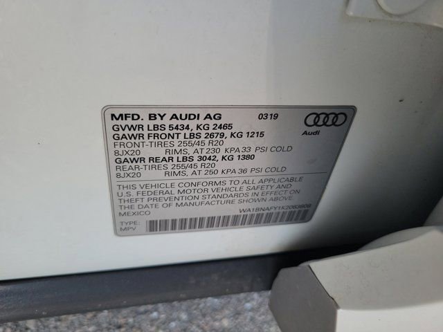 Used 2019 Audi Q5 2.0T Premium Plus w/ Premium Plus Package AWD/4WD image 33
