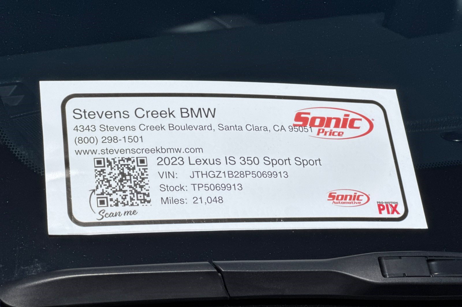 Used 2023 Lexus IS 350 F Sport w/ Navigation Package RWD image 28