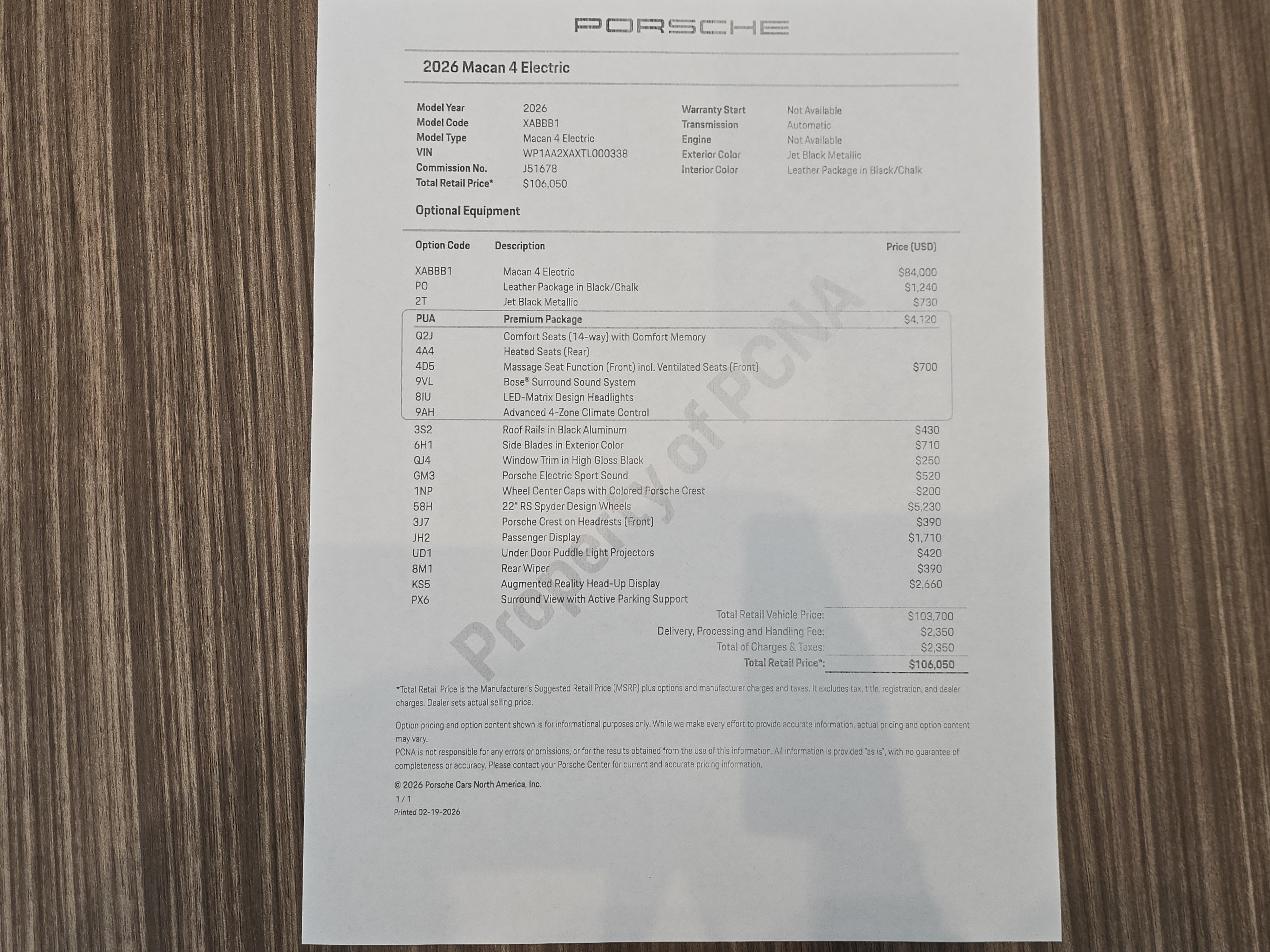 New 2026 Porsche Macan 4 Electric AWD/4WD image 28